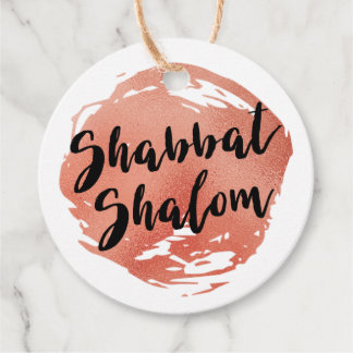 Shabbat Shalom Personlig Märkre Gåvor Etiketter