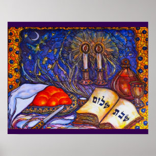 Shabbat Shalom Poster