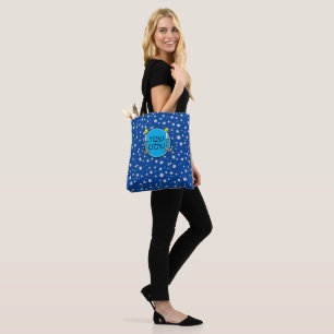 Shabbat Shalom Tote Bag Tygkasse