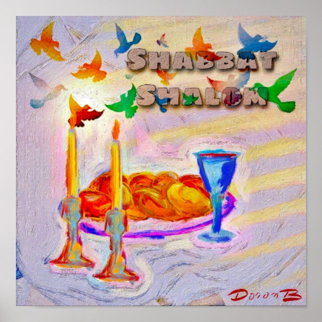 Shabbat today  poster (Framsidan)