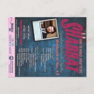 Shabbaton Postcard Vykort