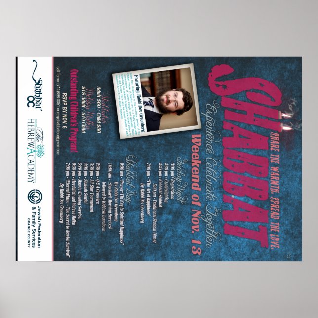 Shabbaton Poster (Framsidan)