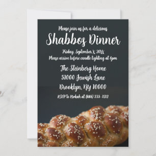 Shabbos Middag Shabbat Middagsinbjudningar Inbjudningar