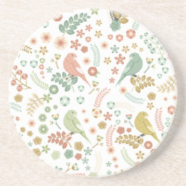 Shabby Birds & Grenar White Underlägg
