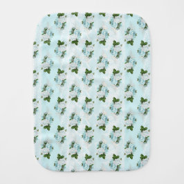 Shabby Blommigt Aqua Series Design 1 Bebistrasa