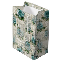 Shabby Blommigt Aqua Series Design 2