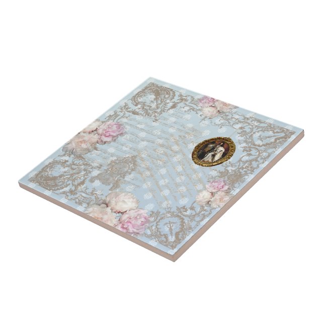 SHABBY CHIC 2 KAKELPLATTA (Sidan)