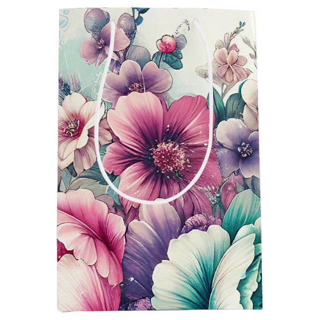 Shabby chic Blommigt Birthday (Framsidan)