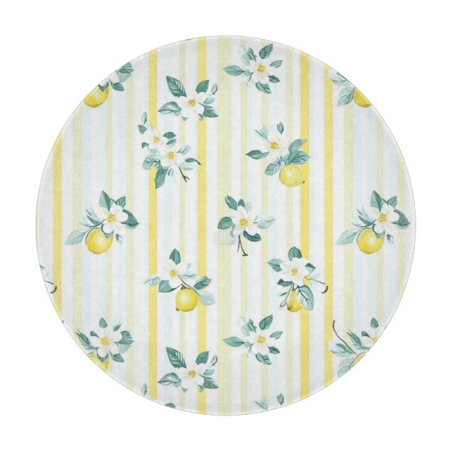 Shabby Chic Citron Blommig Serie Design #12 (Framsidan)
