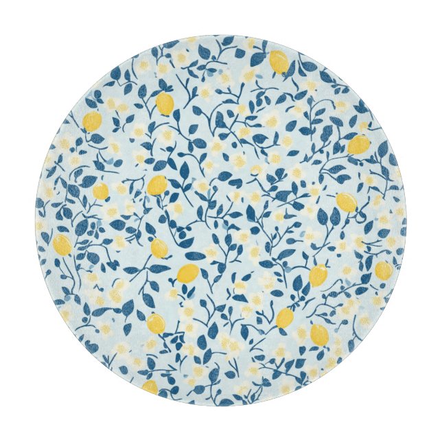 Shabby Chic Citron Blommig Serie Design #3 (Framsidan)