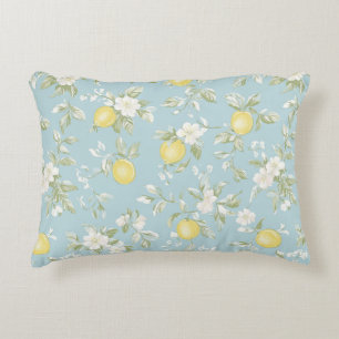 Shabby Chic Citron Blommig Serie Design #5 Prydnadskudde