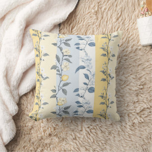 Shabby Chic Citron Blommig Serie Design #9 Kudde