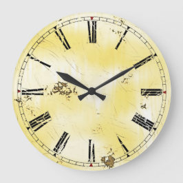 Shabby chic Clock Stor Klocka