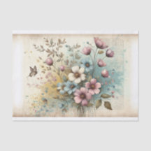 Shabby chic Decoupage