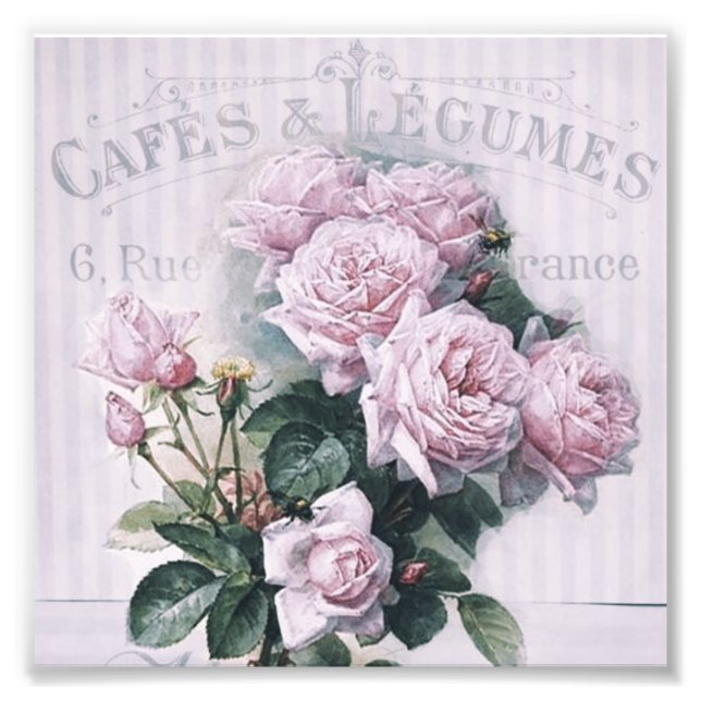 shabby chic, decoupage, victorian, fransk chic, pa fototryck (Framsidan)