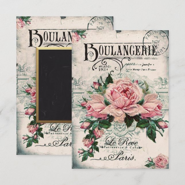 shabby chic, decoupage, victorian, fransk chic, pa spara datumet (Fram/baksida)