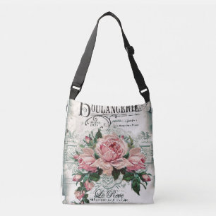 shabby chic, decoupage, victorian, french chic, pa axelväska
