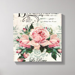 shabby chic, decoupage, victorian, french chic, pa canvastryck