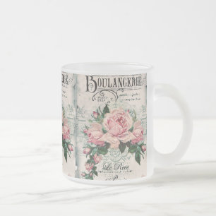 shabby chic, decoupage, victorian, french chic, pa frostad glasmugg