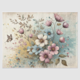 Shabby Chic decoupagepapper för möbler/hantverk
