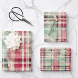 Shabby chic Disted jul Tartan