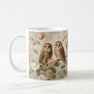 Shabby chic Elegant Uggla Kaffemugg