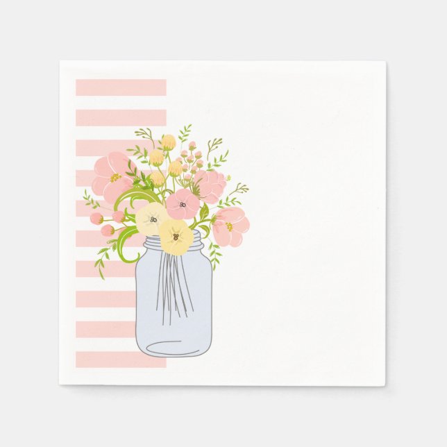 Shabby chic Garden Delight Pappersservett (Framsidan)