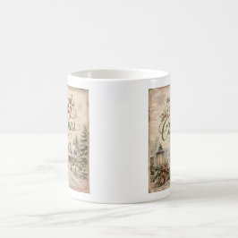 shabby chic julmugg kaffemugg