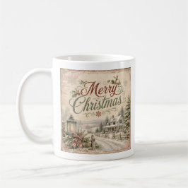 shabby chic julmugg  kaffemugg