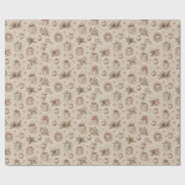 shabby chic julpapper  (Platt)