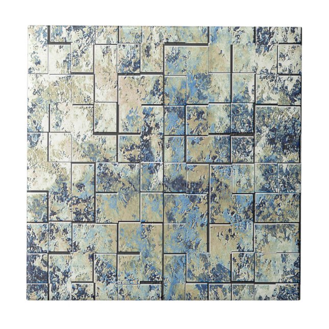 Shabby chic kakelplatta (Framsidan)