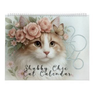 Shabby chic-kalender 2026 kalender