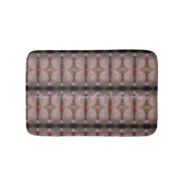 Shabby Chic Klassisk Blommig Badrumsmatta