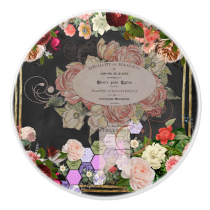 Shabby chic kollage, Fransk chic,land rustik,fl Knopp