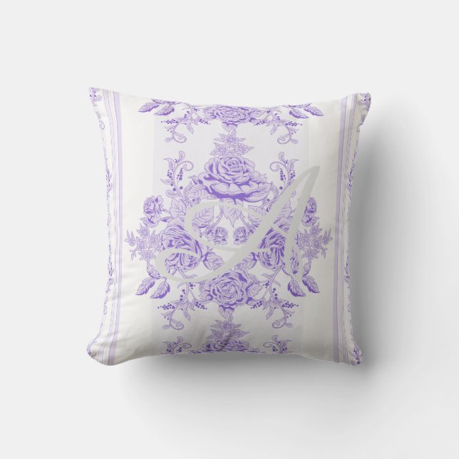 Shabby chic,lavender,toile,pattern,floral,Victoria Kudde (Framsida)