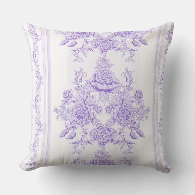 Shabby chic,lavender,toile,pattern,floral,Victoria Kudde (Framsida)