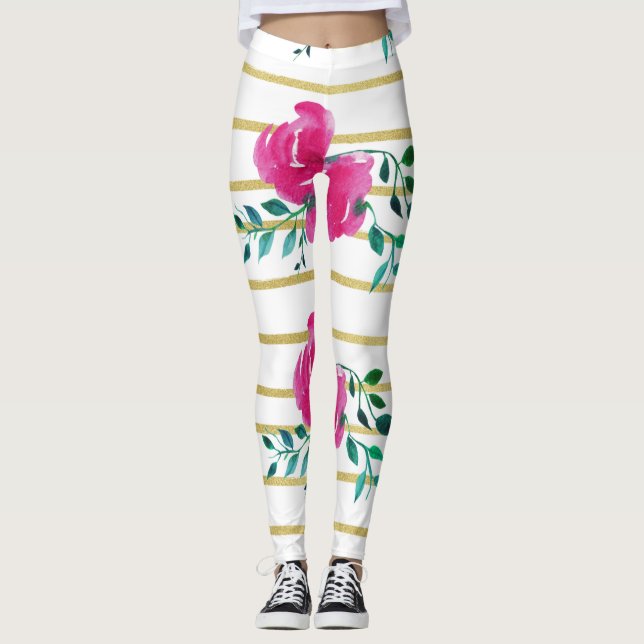 Shabby chic leggings (Framsida)