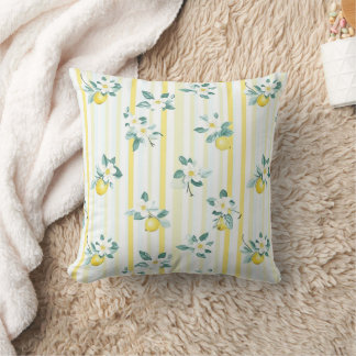 Shabby Chic Lemon Floral Series Design #12 Kudde