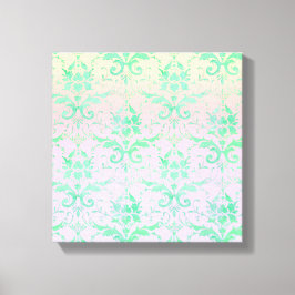 Shabby chic Pastel Sunrise Canvas Wall Art