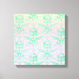 Shabby chic Pastel Sunrise Canvas Wall Art