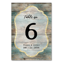 Shabby chic Pastel Wood Bordsnummer