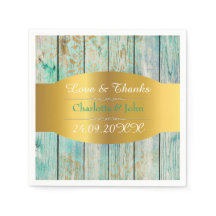 Shabby chic Personlig Golden Rustic Bröllop