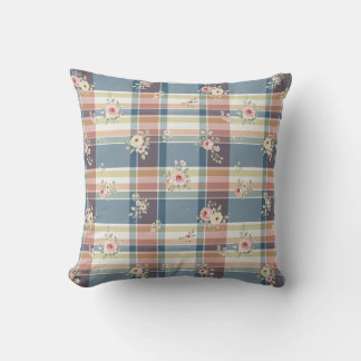 Shabby Chic Rose Throw Pillow Kudde