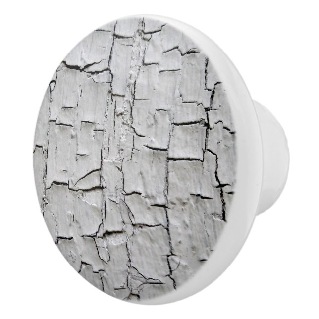 Shabby chic Rustic Land Grått Distress Struktur Knopp (Höger)