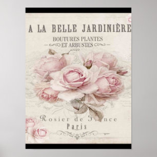 shabby chic,rustik,vintage,blommigt,kollage,land, poster