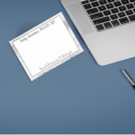 Shabby chic, Trendig Anpassningsbar SLP bokför ant Post-it Block