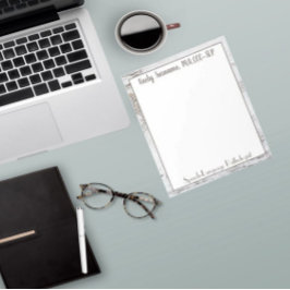 Shabby chic! Trendig SLP-Anteckningsblock Anteckningsblock