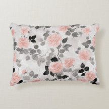Shabby Chic Vintage Floral Pink Roses Elegant