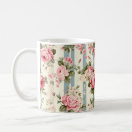 Shabby chic Vintage Ro Kaffemugg