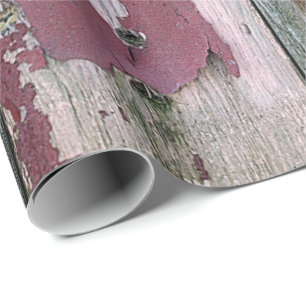 Shabby chic Wood Abstrakt Presentpapper